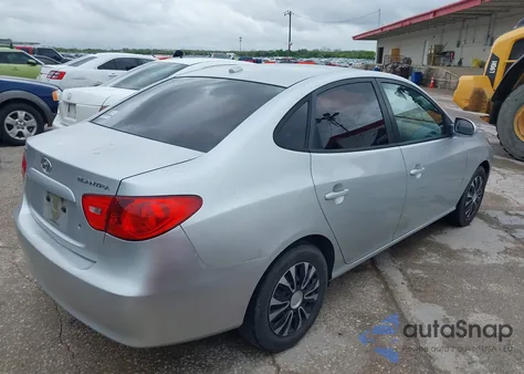 2008 Hyundai Elantra Gls/Se из США, поврежденный, VIN KMHDU46D58U424880